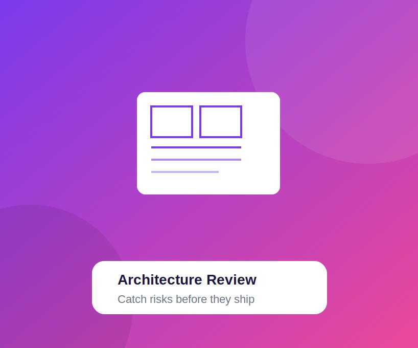 Architecture review